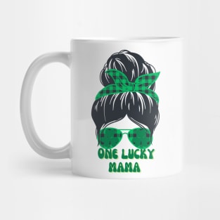 One lucky mama st patricks day Mug